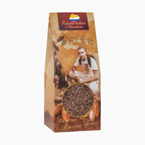 Kruszone ziarno kakao z Ekwadoru 100g